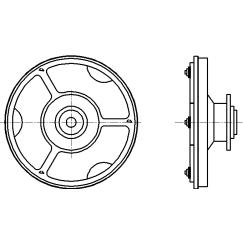 M3 эталонная алюминиевая адаптерная пластина VAST XXT TL3, для систем ZEISS A-5555-1240